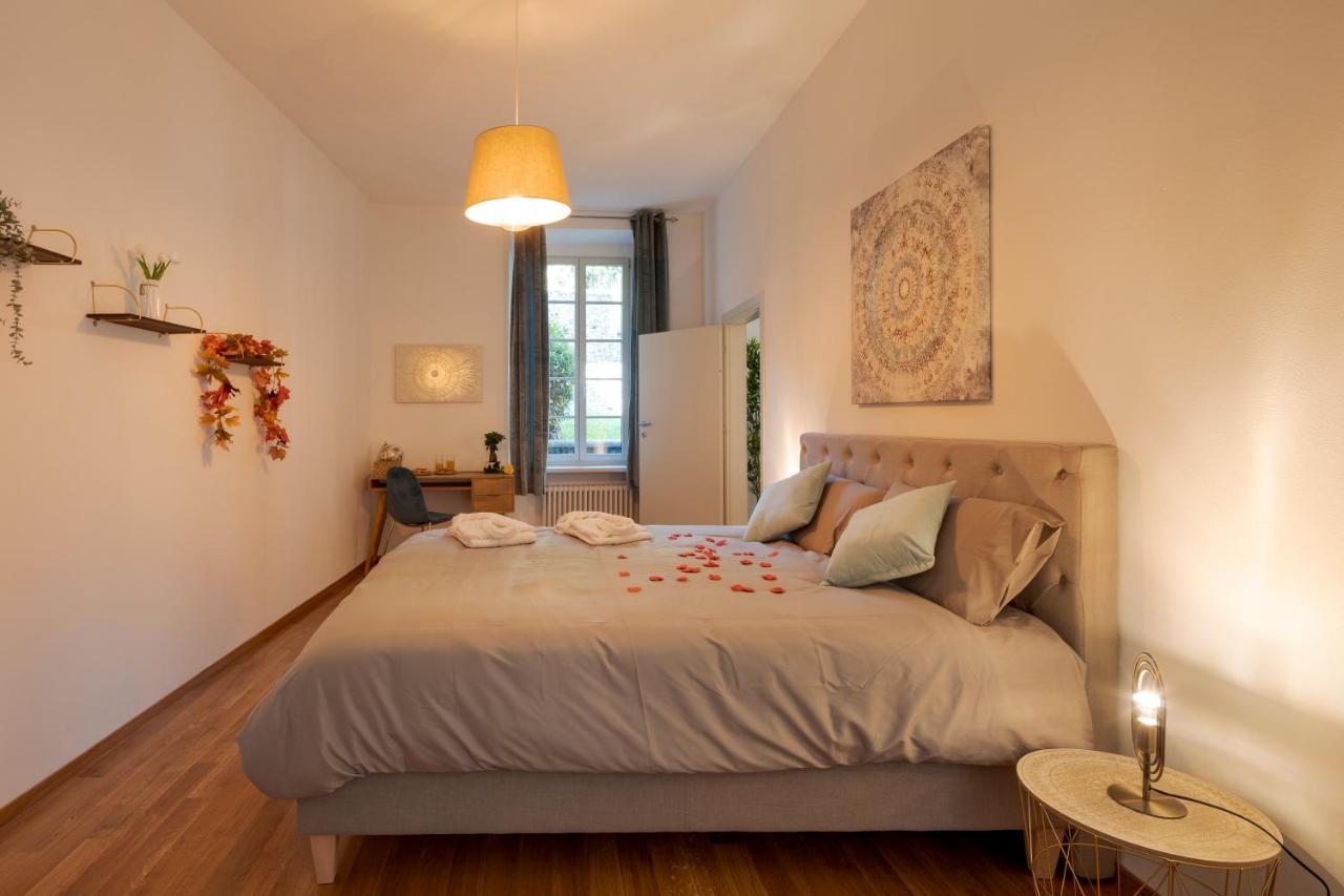 Cuore Di Relais E Chateaux 5 Stelle In Bellinzona City Of Castles -By Easylife Swiss Eksteriør billede